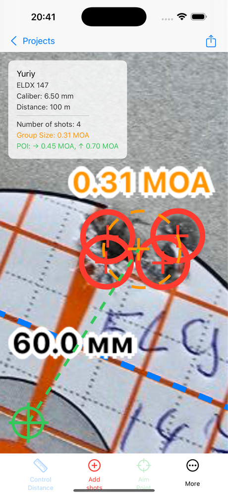 MPI Calculation & Shot Placement